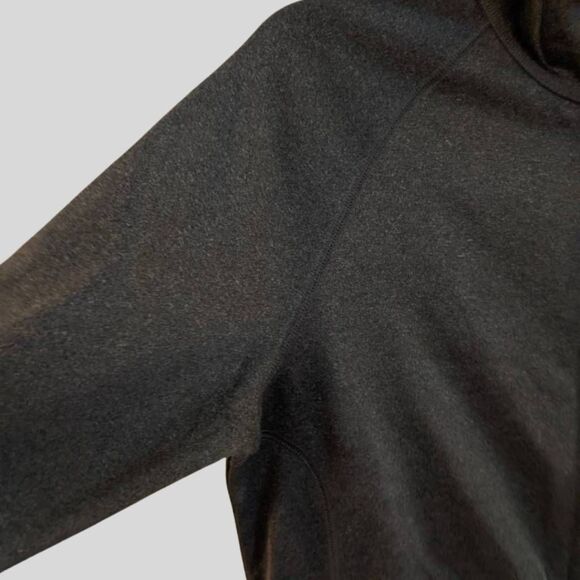 Alo Yoga x Skype Jacket Size Small Unisex Charcoal Gray Full Zip Rare Collab - Picture 10 of 12